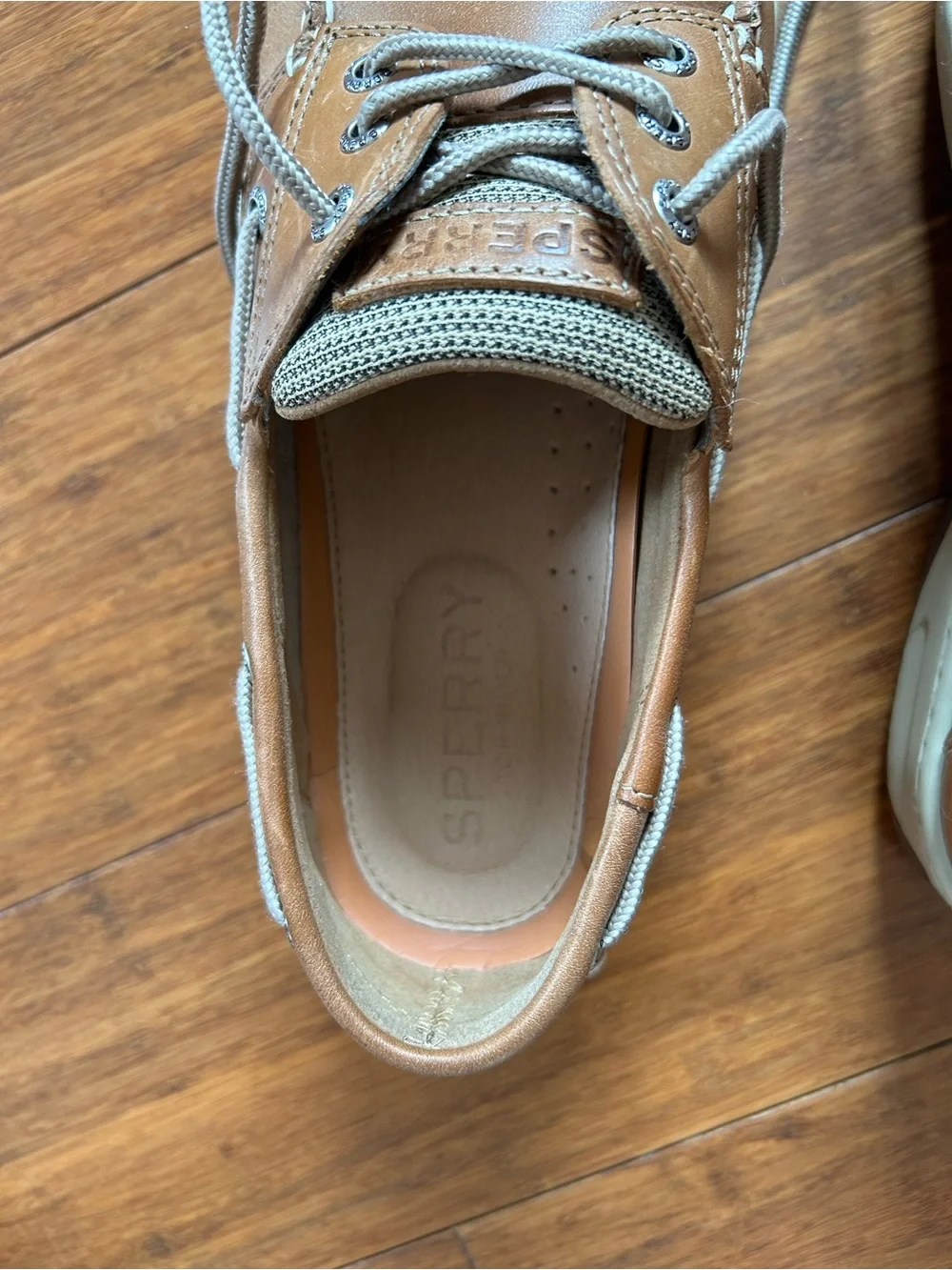 Sperry Men's Tan Leather Billfish 3-Eye Boat Shoes
